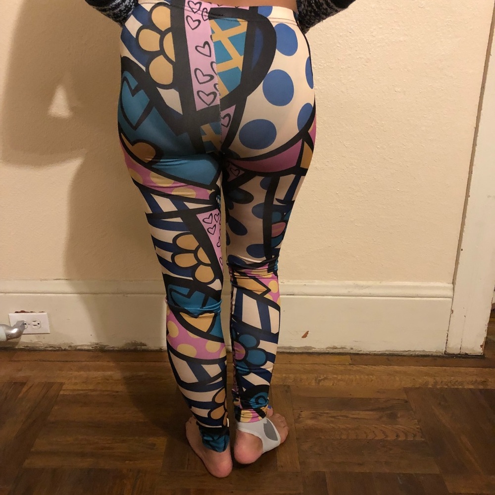 BRITTO inspired Turning Vogue leggings